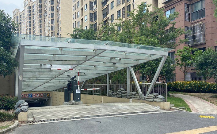 上海地下停车库车牌识别系统安装